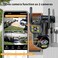 LETSCEE Dual Lens WiFi Security Camera Outdoor5G24G PTZ Outdoor Auto TrackingHOM Security Surveillance System CameraWiFiNight Vision724 Recording