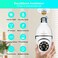 UPULTRA Light Bulb 1080P Security Wireless Camera Wifi Smart for home surveillance Screw into the E27 light bulb socket Spotlight Alarm Color night vision Twoway talk Motion Alarm PTZ 360 Degree2packs