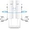 UeeVii PointtoPoint Wireless Bridge System CPE688KITWith WiFi 6 AX3000 Router Adjustable Installation Brackets 5KM Range Dual Gigabit Ports 24V48V POE Power SupplyComplete Wireless Bridge Kit