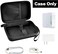 GWCASE Case Compatible with TPLink AC750 Wireless Portable Nano Travel Router for Hotspot WiFi Devices Storage Carrying Box Holder for Power Adapter Ethernet Cable and Other Accessories Bag Only