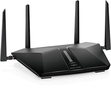 NETGEAR Netgear RAX50100NAR Nighthawk 6Stream AX5400 WiFi 6 Router Black Renewed