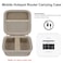 Elonbo Carrying Case for NETGEAR Nighthawk M6 M6 Pro M7 Pro M5 5G Mobile Hotspot Router Portable Wireless WiFi Travel Hotspot Router Storage Holder Extra Mesh Pocket Fits Cable Champagne Gold