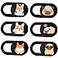 IMNEXT2U Laptop Camera Cover Slide 3 Pack Ultra Thin Slide Computer Webcam Covers for Echo Show iPhone iPad Tablet Chromebook PC Pug