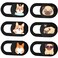 IMNEXT2U Laptop Camera Cover Slide 3 Pack Ultra Thin Slide Computer Webcam Covers for Echo Show iPhone iPad Tablet Chromebook PC Pug