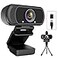 ToLuLu USB C Webcam for Switch 2 PC 1080P HD Web Cam with MicComputer Camera with Privacy Cover Tripod Stand for MAC Desktop Laptop Wide Angle Webcam Pro Streaming Web Camera for SkypeTeamsWebex