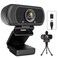 ToLuLu USB C Webcam for Switch 2 PC 1080P HD Web Cam with MicComputer Camera with Privacy Cover Tripod Stand for MAC Desktop Laptop Wide Angle Webcam Pro Streaming Web Camera for SkypeTeamsWebex