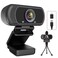 ToLuLu USB C Webcam for Switch 2 PC 1080P HD Web Cam with MicComputer Camera with Privacy Cover Tripod Stand for MAC Desktop Laptop Wide Angle Webcam Pro Streaming Web Camera for SkypeTeamsWebex