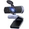 UGREEN 2K Webcam for PC Ultra HD 1080P Computer Webcam with Microphone PC Camera with Privacy Cover USB Web Camera for Streaming Conference Video Calling Zoom Skype Teams FaceTime Grey