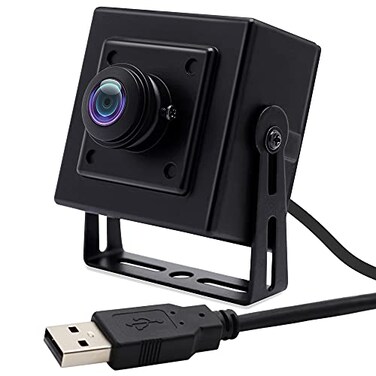 SVPRO 1080P USB PC Webcam Wide Angle Fisheye 180 Degree High Resolution Industrial USB Camera for HD Security SystemPlug and Play Video Conference Camera for WindowsLinux AndroidMac Compatible