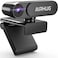 AIRHUG Webcam No Mic with Privacy Cover USB Web Cam for Computer and Laptop Plug Play Web Camera Without Audio 78 WideAnglefor Streaming and Conferencing 2K Webcam No Mic