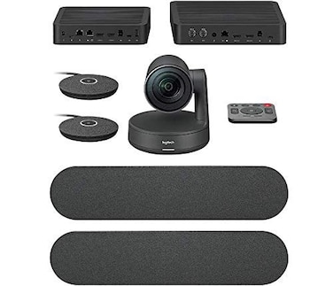 Logitech Rally Plus 960001225 Premium UltraHD ConferenceCam System with Automatic Camera Control Renewed