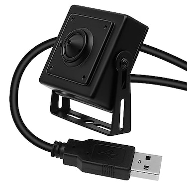 ELP Sony IMX323 Sensor Mini Pinhole Low Light USB Camera with Metal Case 001Lux H264 UVC USB20 Video Webcam Home Surveillance Baby Camera for PC Computer Laptop Raspberry Pi