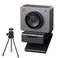 OBSBOT Meet SE 1080P 100FPS Webcam for PC USB Web Cam with AI Tracking Microphone Tripod Staggered HDR Beauty Mode PlugPlay Streaming Camera for LaptopDesktop Conferencing Grey