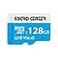 INLAND Premium 128GB microSDXC Card NintendoSwitch Compatible Micro SD Card UHSI C10 U3 V30 4K UHD Video A1 Flash Memory Card with Adapter 128GB for Tablet