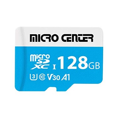 INLAND Premium 128GB microSDXC Card NintendoSwitch Compatible Micro SD Card UHSI C10 U3 V30 4K UHD Video A1 Flash Memory Card with Adapter 128GB for Tablet