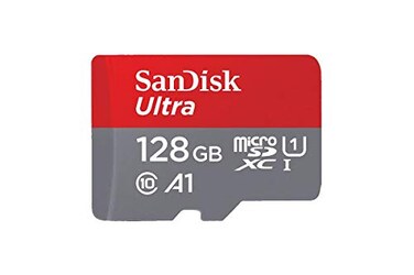 Sandisk SanDisk 128GB Ultra microSDXC UHS I Memory Card