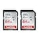 Sandisk SanDisk Ultra 64GB 2pack SDXC UHSI Class 10 Memory Card