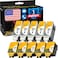 Cartlee Compatible Ink Cartridges Replacement for Kodak 30xl for Kodak Hero 31 Hero 51 ESP 32 ESP C110 C310 C315 Office 2150 Office 2170 10 Pack