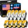 Cartlee Compatible Ink Cartridges Replacement for Kodak 30xl for Kodak Hero 31 Hero 51 ESP 32 ESP C110 C310 C315 Office 2150 Office 2170 10 Pack