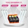 IN INTACTECH Compatible Ink Cartridges Replacement for Dell V313 V313w V515w V715w P513w P713w Black 2 Nos and Color 1 Nos 3Pack