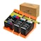 IN INTACTECH Compatible Ink Cartridges Replacement for Dell V313 V313w V515w V715w P513w P713w Black 2 Nos and Color 1 Nos 3Pack