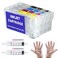 Gooyule No Chip Refillable Ink Cartridges Replacement Sublimation Ink Cartridges Without Chip Ink for WF7820 WF7830 WF7840