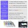 Gooyule No Chip Refillable Ink Cartridges Replacement Sublimation Ink Cartridges Without Chip Ink for WF7820 WF7830 WF7840