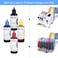 TBTeek Inkjet Printer Refill Dye Ink kit 4 Color for LC201 LC203 LC205 Refillable Cartridges and CISS for MFCJ460DW MFCJ680DW MFCJ885DW MFCJ5520DW MFCJ5620DW MFCJ5720DW