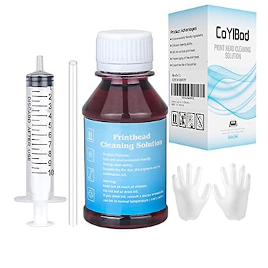 CoYlBod Inkjet Printers Printhead Cleaning kit Replacement for Epson Workforce Pro WF7310 WF4720 WF4730 WF4734 WF4740 EC4020 EC4030 EC4040 WF4820 WF4830 WF4834 WF382034oz 100ml Nozzle Cleaner