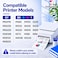 JoyPrinting CLI 226 Ink Cartridges Cyan Compatible with Canon CLI226C CLI226 Cyan PGI225 Use with MX882 MX892 MG5320 MG6220 MG5220 MG6120 MG8220 MX712 IP4820 IP4920 IX6520