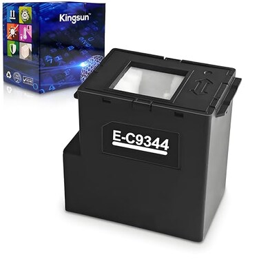KSUMEI C9344 Maintenance Box Compatible with Workforce WF2930 WF2950 WF2810 WF2830 WF2850 WF2851 Expression Home XP3100 XP4100 XP4101 XP4105 L3550 L5590