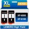 LEMERO Remanufactured Ink Cartridge Replacement for Epson 302XL to use with Expression Premium XP6100 XP6100 XP6000 XP6000 Printer Replacement for 302 Black 2 Pack