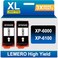 LEMERO Remanufactured Ink Cartridge Replacement for Epson 302XL to use with Expression Premium XP6100 XP6100 XP6000 XP6000 Printer Replacement for 302 Black 2 Pack