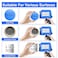 BESHENG Mini Handheld Inkjet Printer Handheld Printer Portable with 42ml FastDrying Solvent Ink Handheld Inkjet Printer Gun for DateBatchQRcodeBarcode Handheld Printer for Any Surface MP10 05inch
