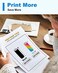 IN INTACTECH PGI35 PGI36 Ink Cartridges Replacement for Canon PIXMA TR150 TR152 TR160 iP110 iP100 mini260 mini320 8 Pack 5 Black 3 TriColor
