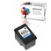 Printronic Remanufactured Ink Cartridge Replacement for HP 60 CC640WN 1 Black