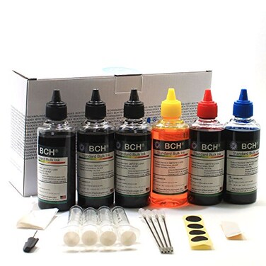 BCH KD600XCU Standard Universal Refill Ink 600ml Bulk Ink for All Inkjet Printers HP Canon Epson Lexmark UV Dye for Vibrant Prints
