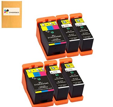 F FINDERS&CO Compatible Dell Series 21 Ink Cartridges for DELL V313 V313W V515W