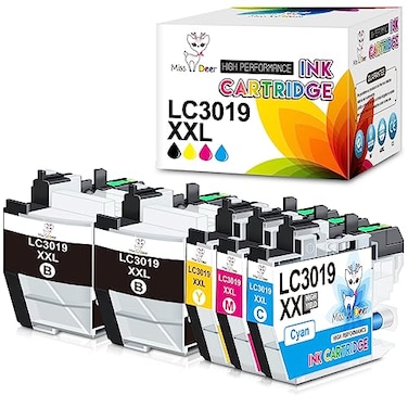 Miss Deer LC3019 Ink Cartridges New Version Replacement for Brother LC3019 LC3019XXL LC3017 High Yield Work for Brother MFCJ5330DW MFCJ6730DW MFCJ6930DW MFCJ6530DW MFCJ5335DW2BKCMY