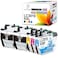 Miss Deer LC3019 Ink Cartridges New Version Replacement for Brother LC3019 LC3019XXL LC3017 High Yield Work for Brother MFCJ5330DW MFCJ6730DW MFCJ6930DW MFCJ6530DW MFCJ5335DW2BKCMY