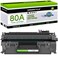 greencycle Compatible Toner Cartridge Replacement for HP 80A CF280A Work with LaserJet Pro 400 M401a M401d M401n M401dne MFP M425dn Printer Black 1Pack