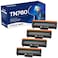 Forzik Compatible Toner Cartridge Replacement for Brother TN760 TN760 TN730 TN730 High Yield Compatible with DCPL2550DW HLL2350DW MFCL2710DW Printer 4 Black