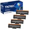 Forzik Compatible Toner Cartridge Replacement for Brother TN760 TN760 TN730 TN730 High Yield Compatible with DCPL2550DW HLL2350DW MFCL2710DW Printer 4 Black