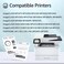greencycle Compatible Toner Cartridge Replacement for Canon 104 FX9 FX10 FX10 FX9 104 ImageClass MF4100 MF4150 MF4270 MF4350d MF4370dn MF4380dn D420 D480 Black4 Pack