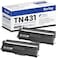 barley TN431 TN431 Black Toner Cartridge Compatible TN431BK TN431BK Replacement for Brother TN431 TN431 TN431BK MFCL8900CDW HLL8360CDW Toner Printer 2 Black