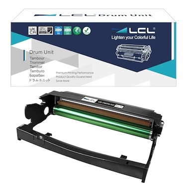 LCL Compatible Drum Unit Replacement for Dell 1700 3107021 3105404 3107042 W5389 D4283 for Dell 1700 1700N 1710 1710N Printer 1Pack Black