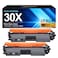 Caclemo 30X High Yield Black Toner Cartridge CF230X Compatible Toner Cartridge Replacement for HP 30X 30A CF230X CF230A Compatible with Laserjet Pro MFP M203dw M227fdw M227fdn M203d M203dn M227sdn 2 B