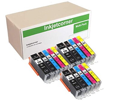 Inkjetcorner Compatible Ink Cartridge Replacement for PGI270XL CLI271XL 270XL 271XL for use with TS5020 TS6020 MG6820 MG6821 MG5720 MG5721 15Pack