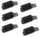 Swartz Ink IR40 Black Ink Roller x 6 Pack Compatible with Casio Canon Citizen and Sharp Printing Calculators and Cash Registers
