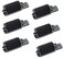 Swartz Ink IR40 Black Ink Roller x 6 Pack Compatible with Casio Canon Citizen and Sharp Printing Calculators and Cash Registers